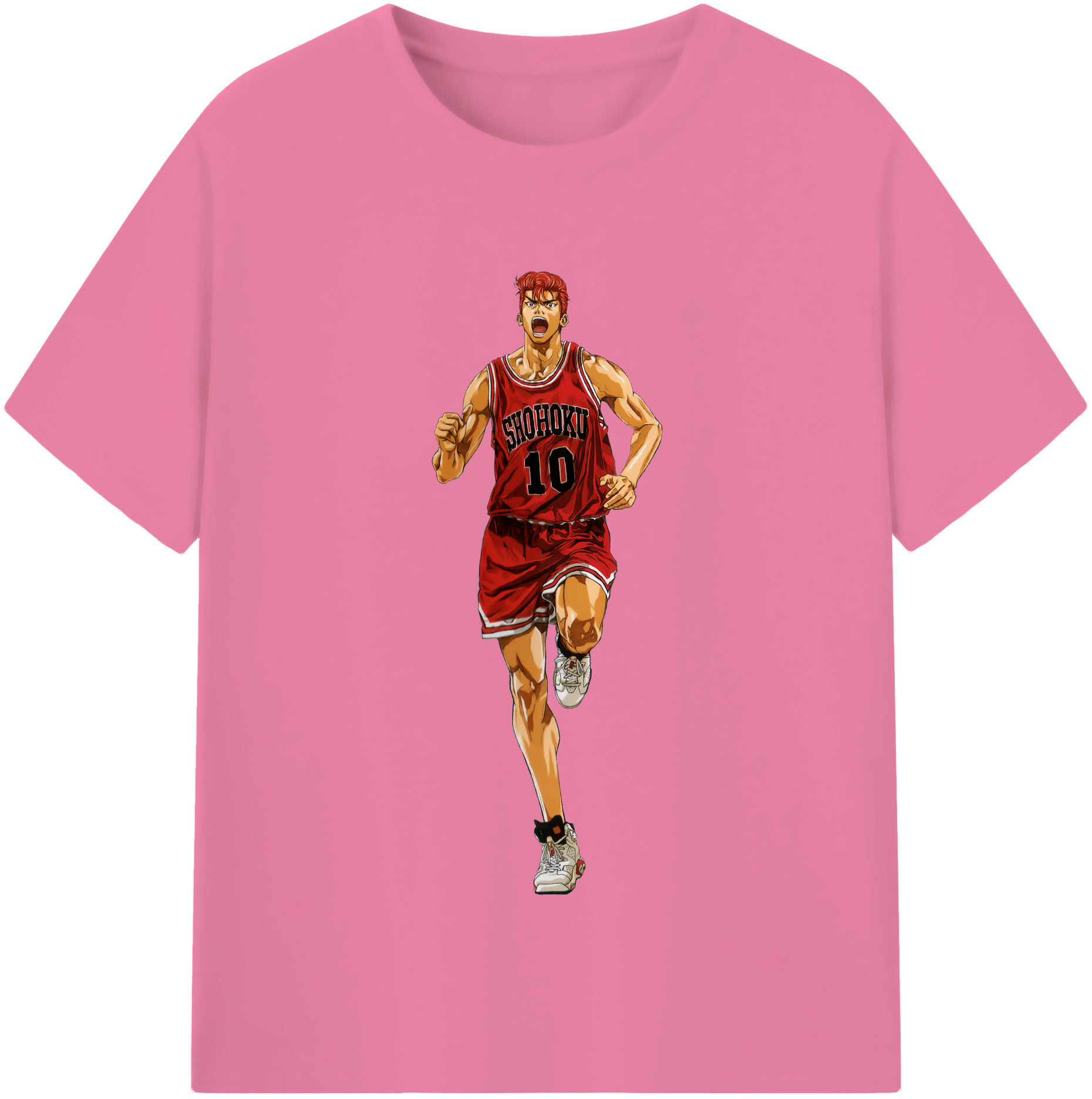 （画像用） SLAM DUNK／スラムダンク 綿100％半袖Tシャツ（フロントプリント）